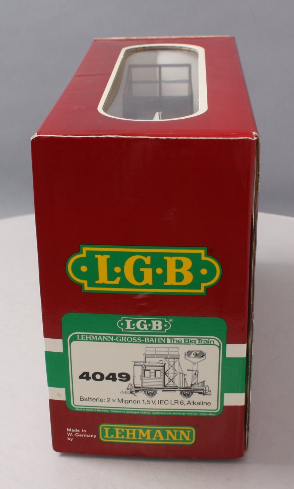 LGB 4049 G Scale Operating Searchlight Car w/ Metal Wheels LN/Box