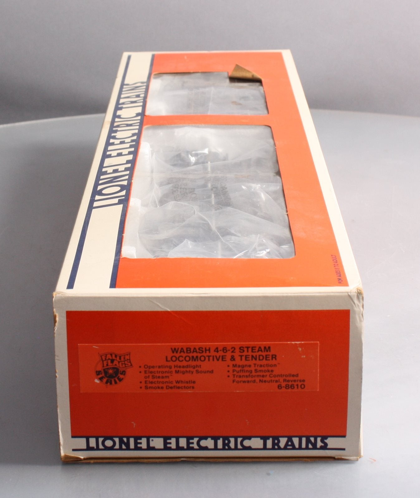 Lionel 6-8610 O Gauge Wabash 4-6-2 Steam Locomotive & Tender #672 LN/Box