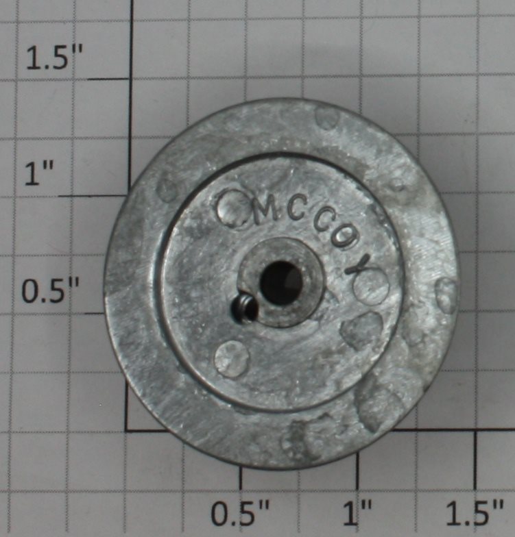 Lionel 249E-26 Black 12-Spoked Plain Wheel, Nickel Rim-w/ Eccentric Stud