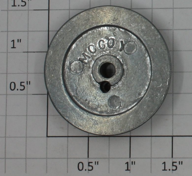 Lionel 249E-37 Black 12-Spoked Plain Wheel, Nickel Rim- No Eccentric Stud