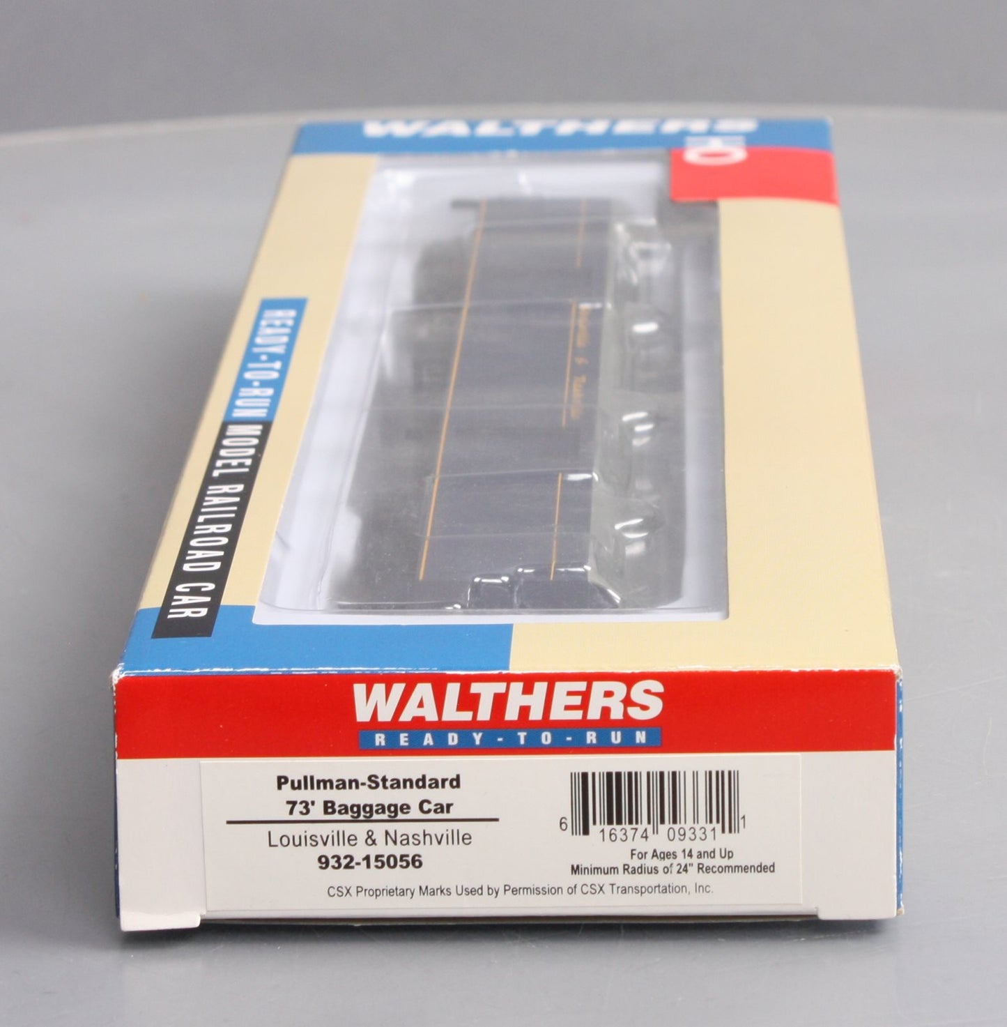 73' Pullman-Standard Streamlined Baggage Car - Ready to Run