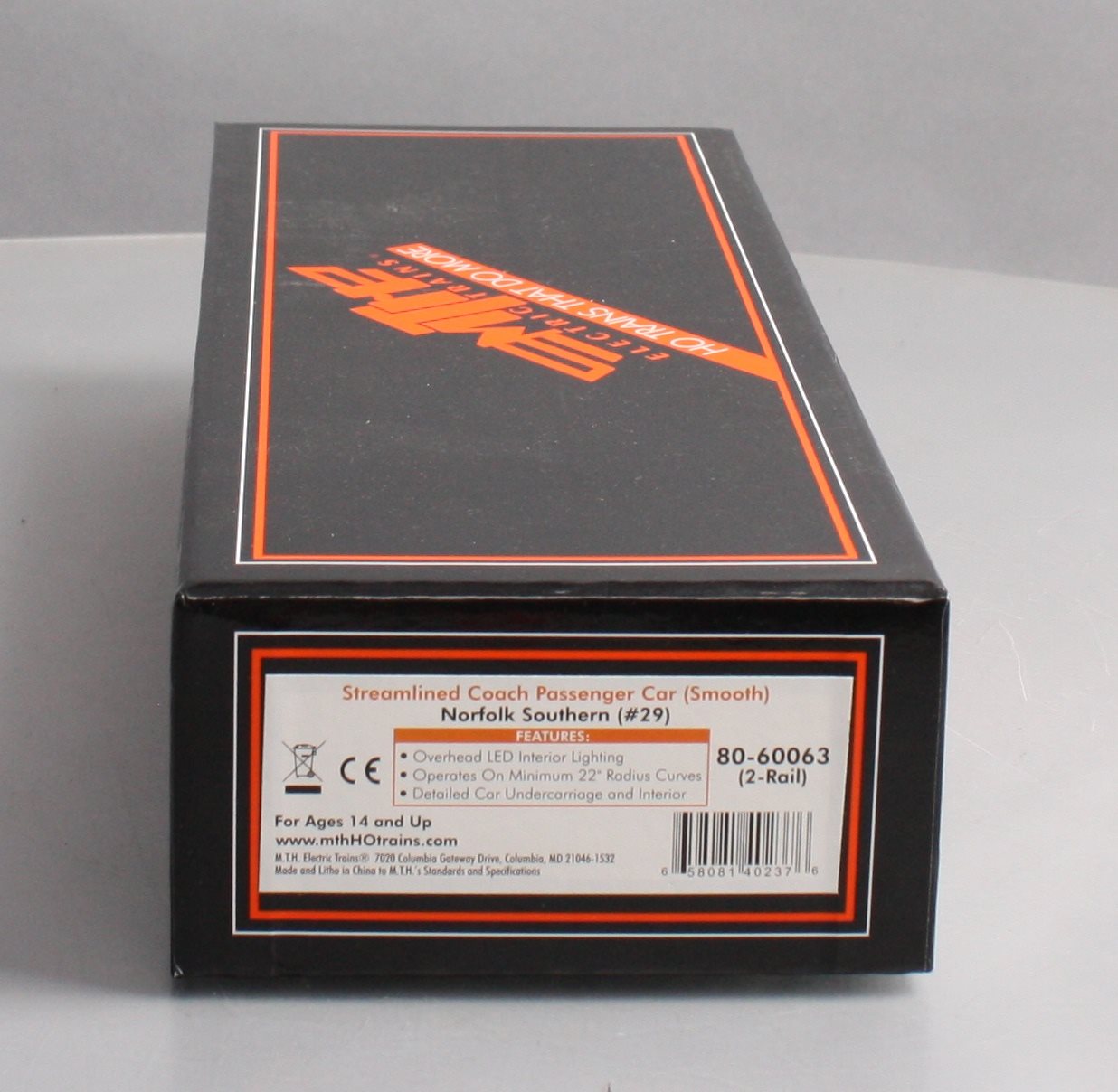 MTH 80-60063 HO Scale Norfolk Southern Passenger "Powhatan Arrow" Coach Car #29