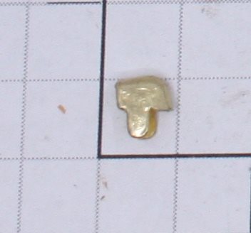 Lionel 214-14 Short Brass Refrigerator Door Catch