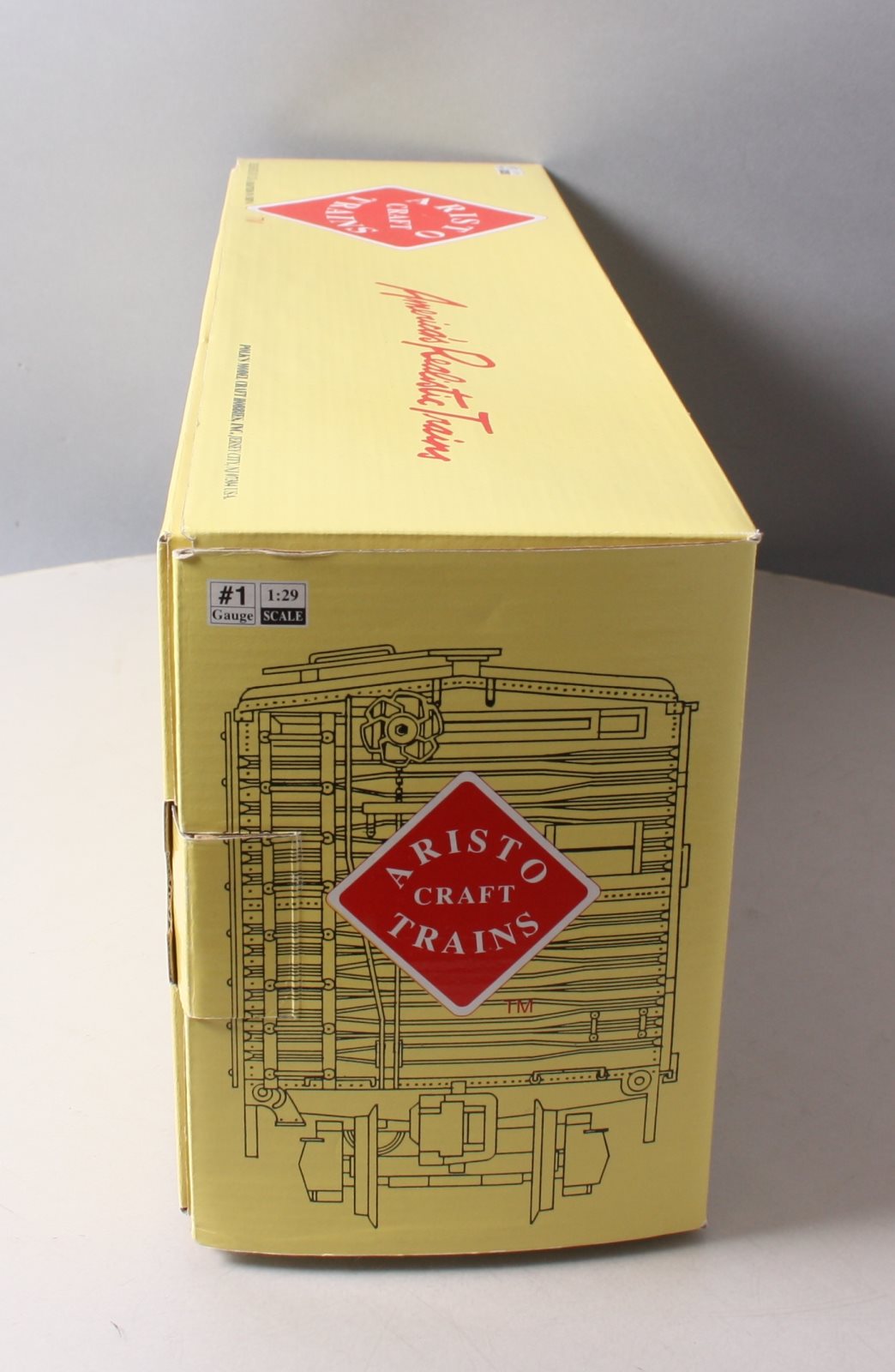 Aristo-Craft 46055 G Scale Burlington Boxcar #35278 LN/Box