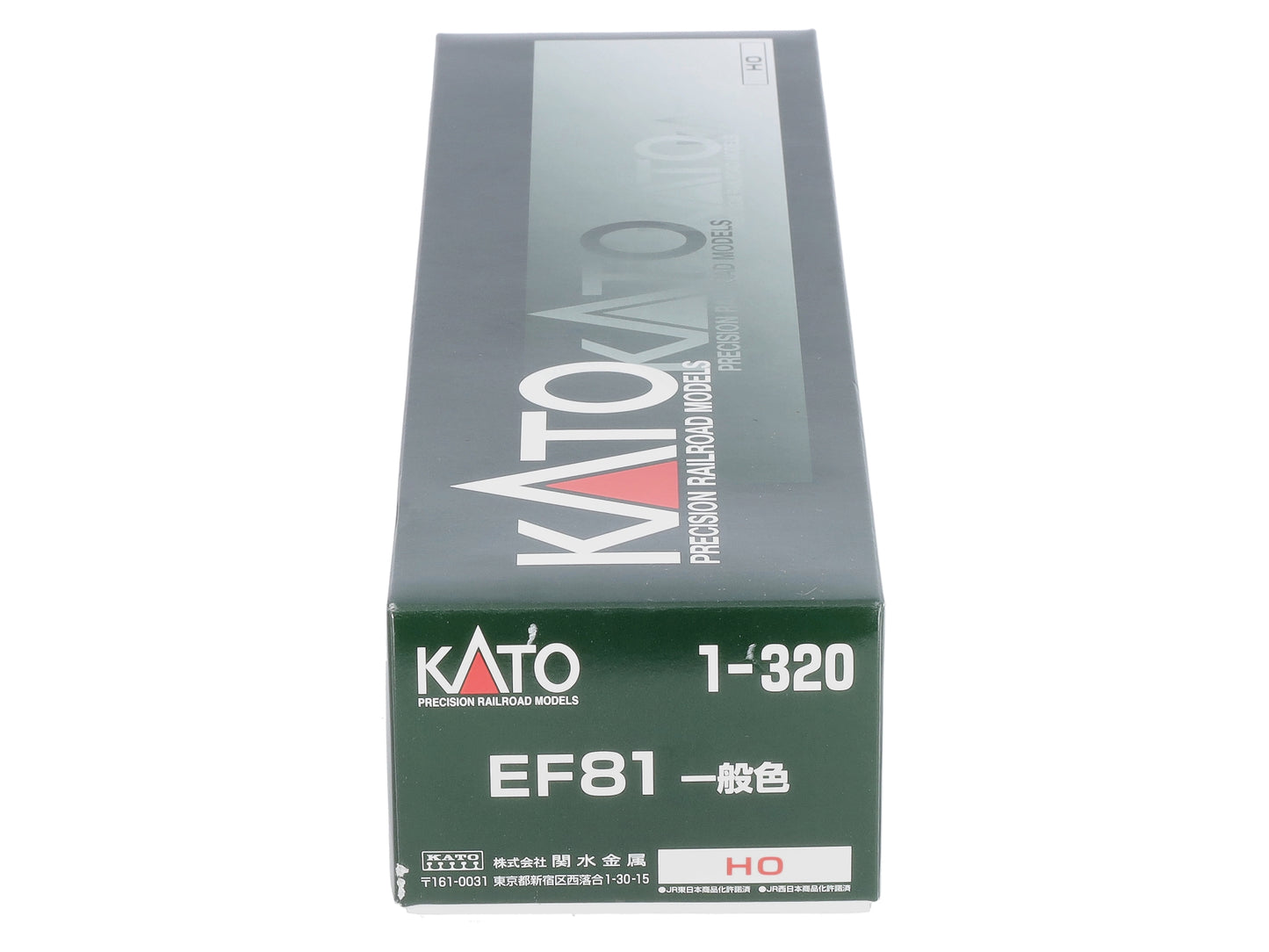 Kato 1-320 HO JR EF81 Standard Color Electric Rail Car