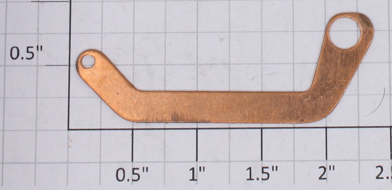 Lionel 400E-121 Brush Plate Bild-A-Loco Copper Connecting Lever