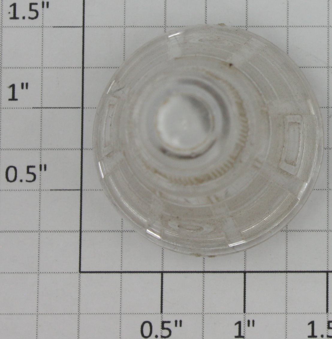 Lionel 6407-12 Clear Rocket Capsule with Pencil Sharpener
