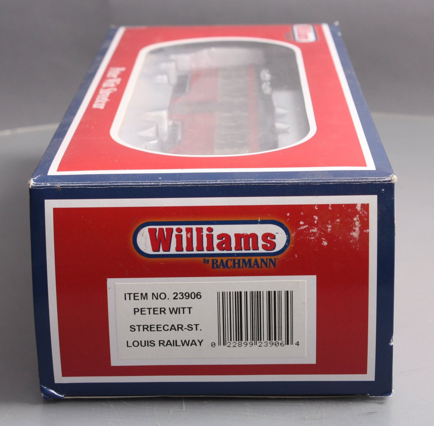 Williams 23906 O Gauge St. Louis Powered Peter Witt Street Car #1341