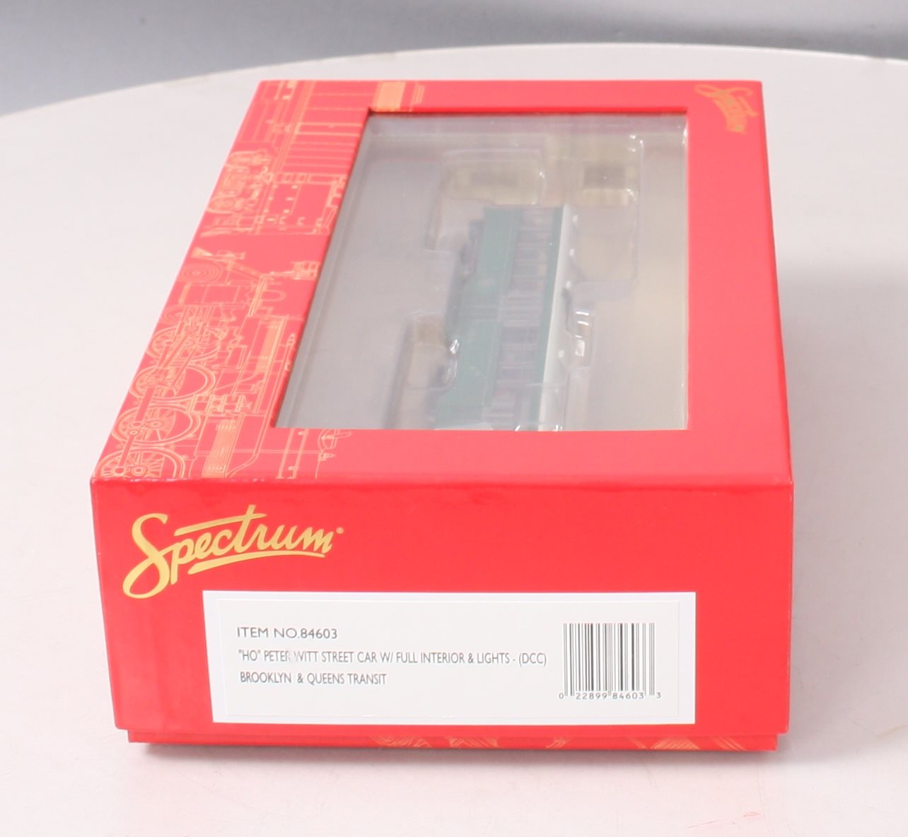 Bachmann 84603 HO Brooklyn & Queens Witt Streetcar #8454 w/DCC