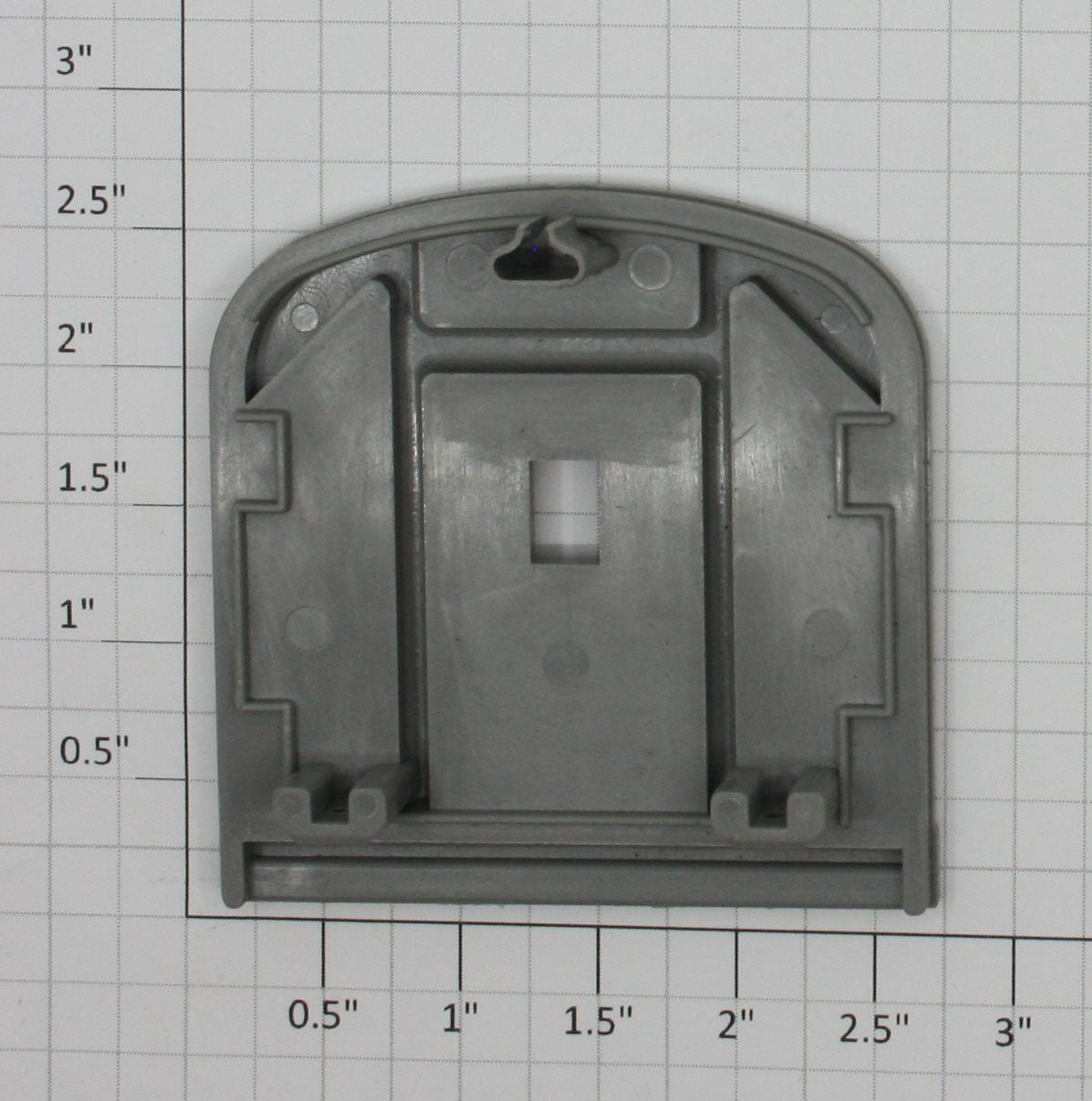 Lionel 2532-41 Dark Gray Plain Vestibule End without Clips