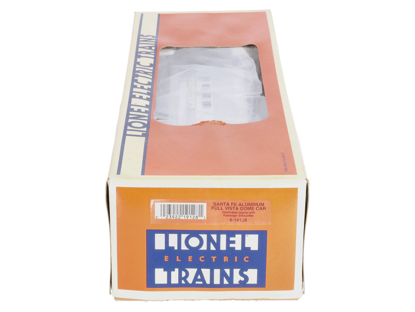 Lionel 6-19128 O Gauge Santa Fe Aluminum Full Vista Dome Car #507 LN/Box