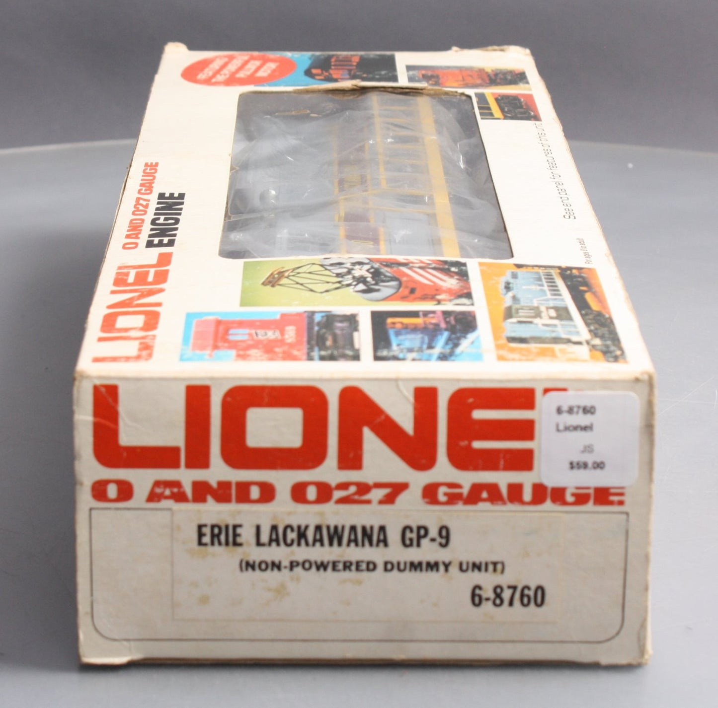 Lionel 6-8760 Erie Lackawana GP-9 Dummy Diesel Locomotive #8760 LN/Box