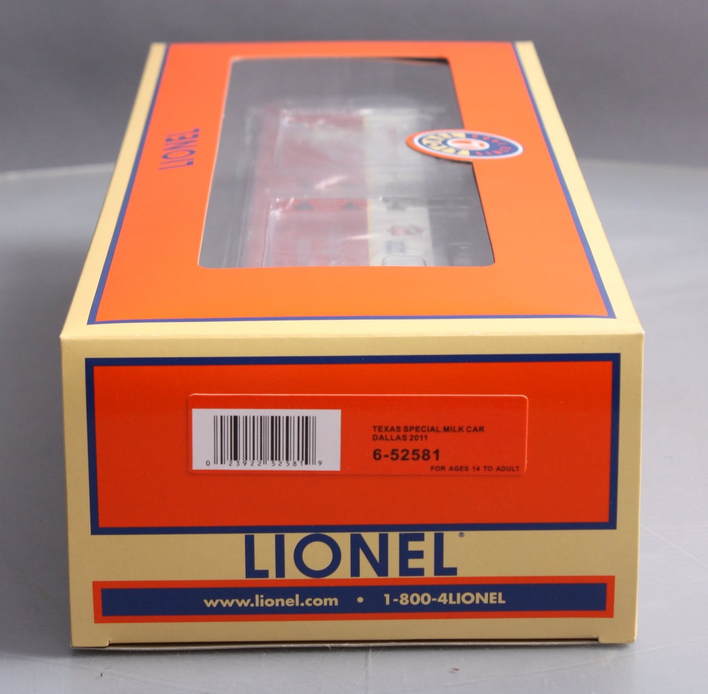 Lionel 6-52581 O Gauge Texas Special "Dallas 2011" Milk Car #201141 LN/Box