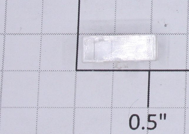 Lionel 2329-8 Blank Rectifier Number Board Lens