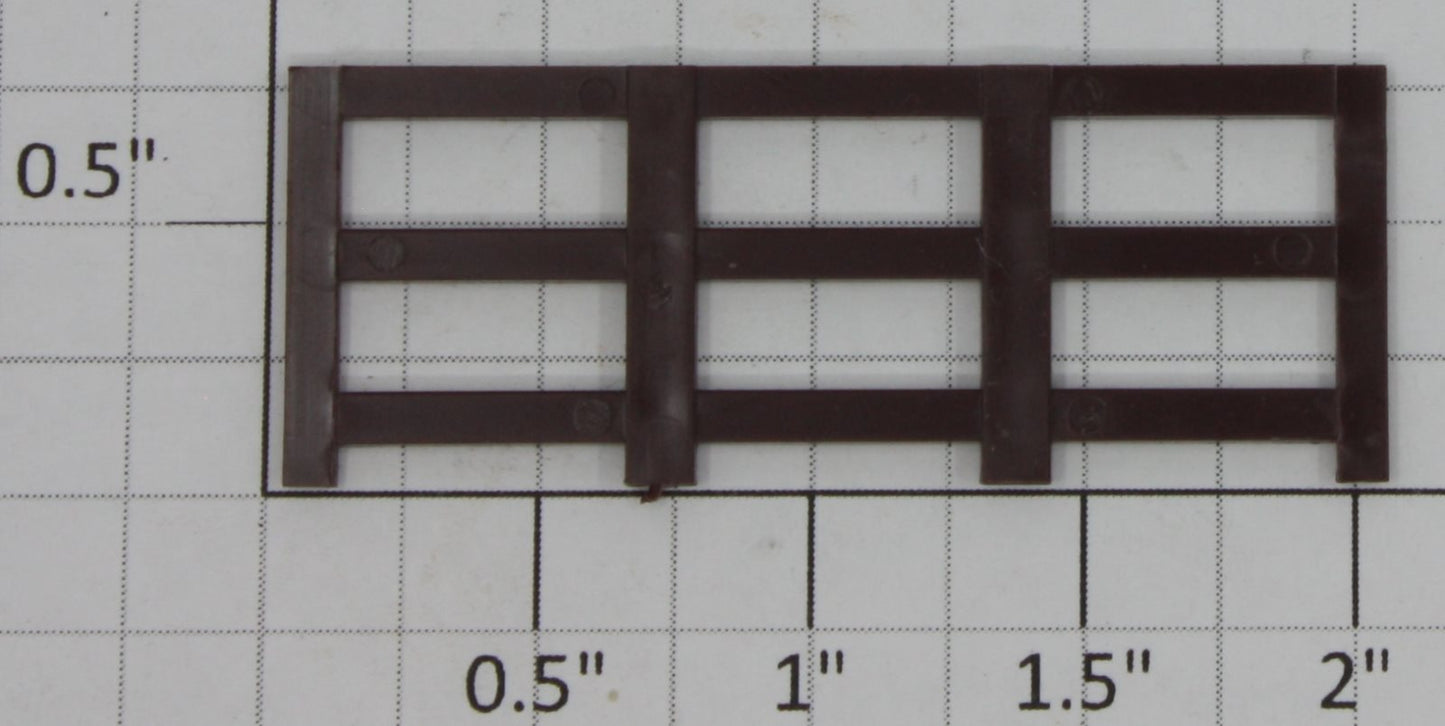 Lionel 1877-6 Short Brown Fence Section