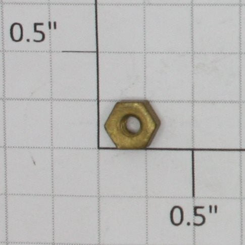 Lionel 61-9 #4-36 Brass Hex Nut