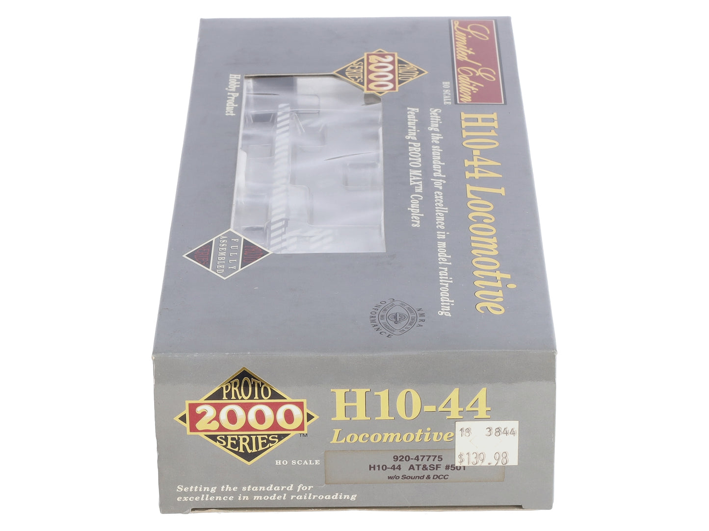 Proto 2000 920-47775 HO AT&SF H10-44 Diesel Locomotive #501 LN/Box
