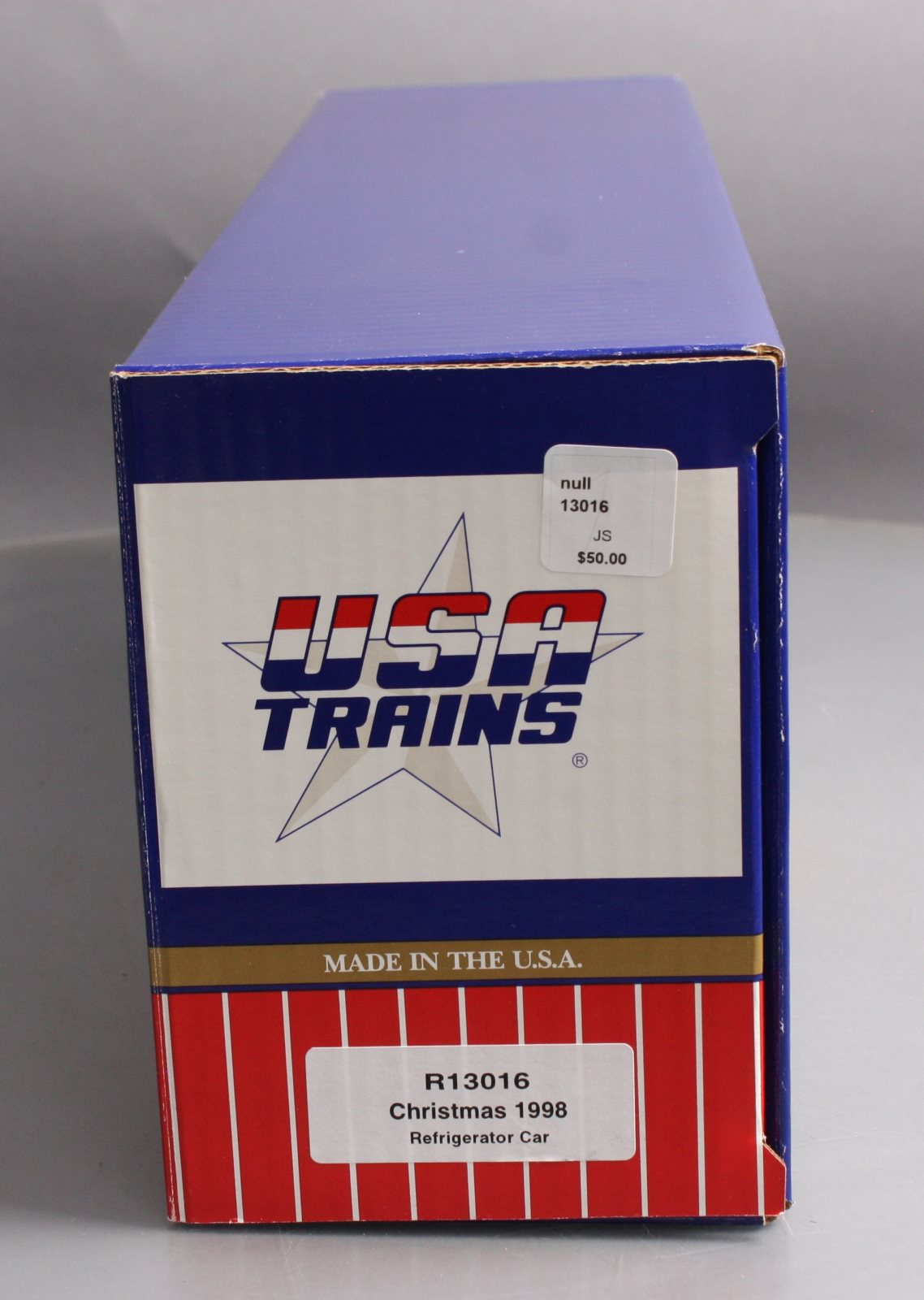 USA Trains R13016 G 1998 Christmas Reefer Car LN/Box