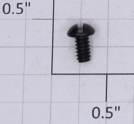 Lionel #6-32 x 1/4" Black Slotted Round Head Screw