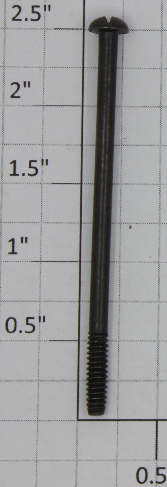 Lionel 2531-15 Round Head Observation Roof Tie Bolt - Overall 2.39