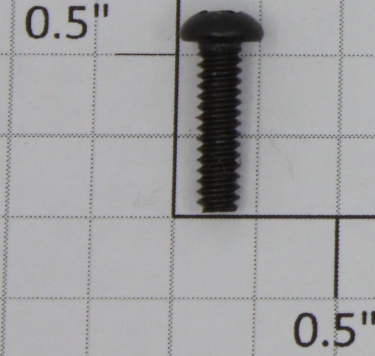 Lionel 8551-31 #6-32 x 1/2" Black Phillips Round Head Mounting Screw