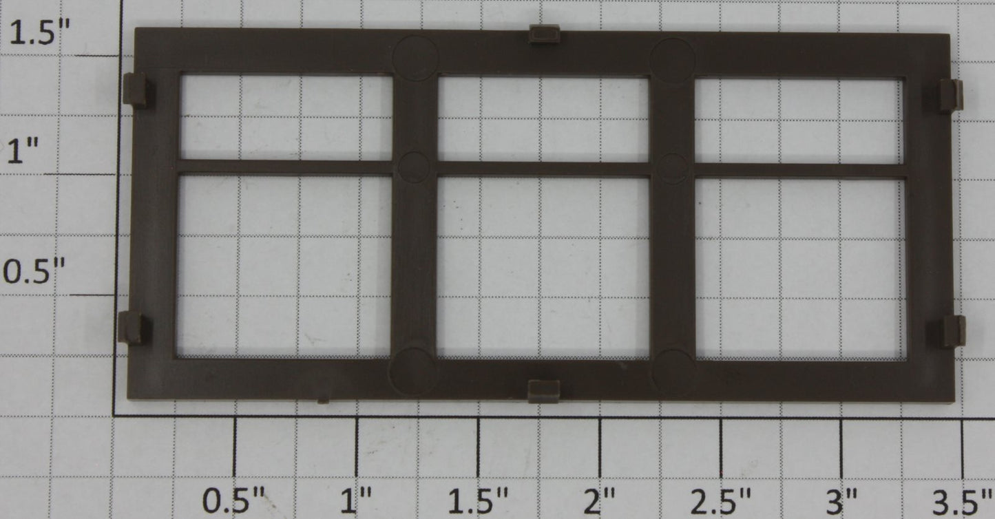 Lionel 14201-13 Burning Switch Tower Brown Triple Window Frame