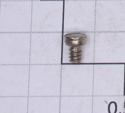 Lionel #4-36 x 1/8" Nickel Slotted Filister Head Machine Screw