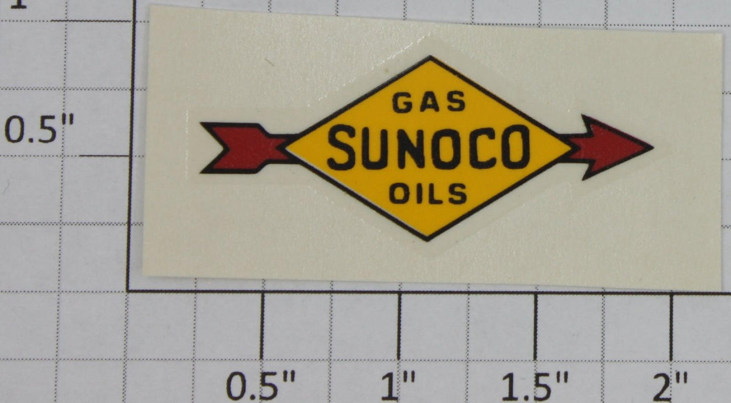 Lionel 6555-10 Small Sunoco Arrow Water Soluble Decal