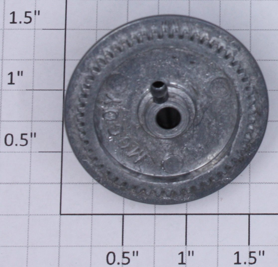 Lionel 249E-21 O Gauge Black 12-Spoked Geared Wheel with Eccentric Stud