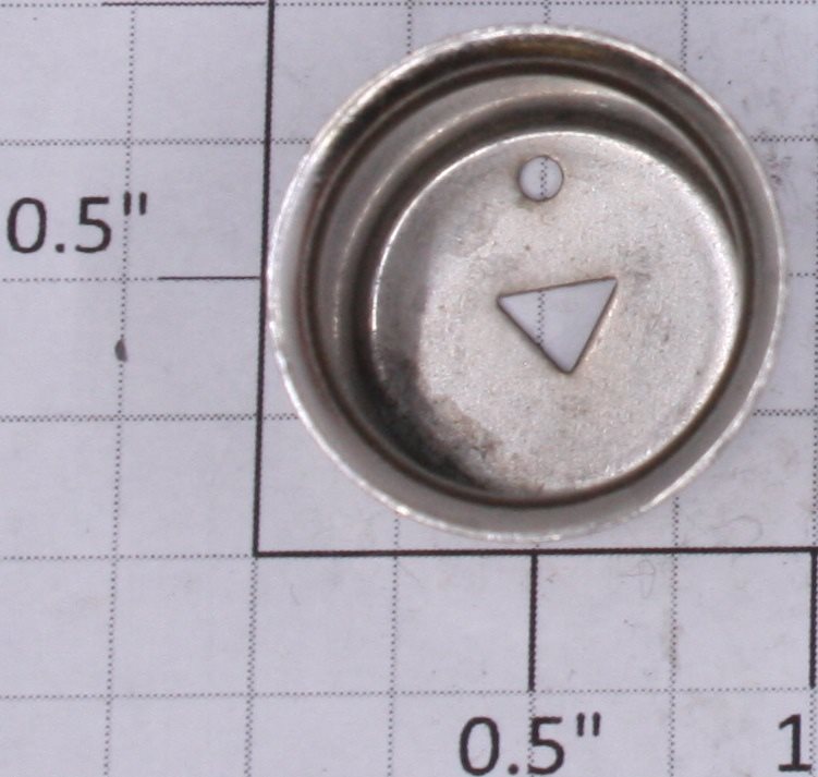 Lionel 671-166 Smoke Unit Piston Housing with Triangle Cut Out