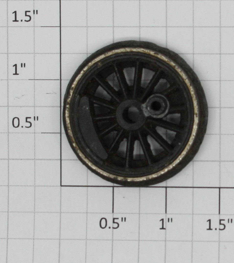 Lionel 701-14 Geared End Wheel with Tire