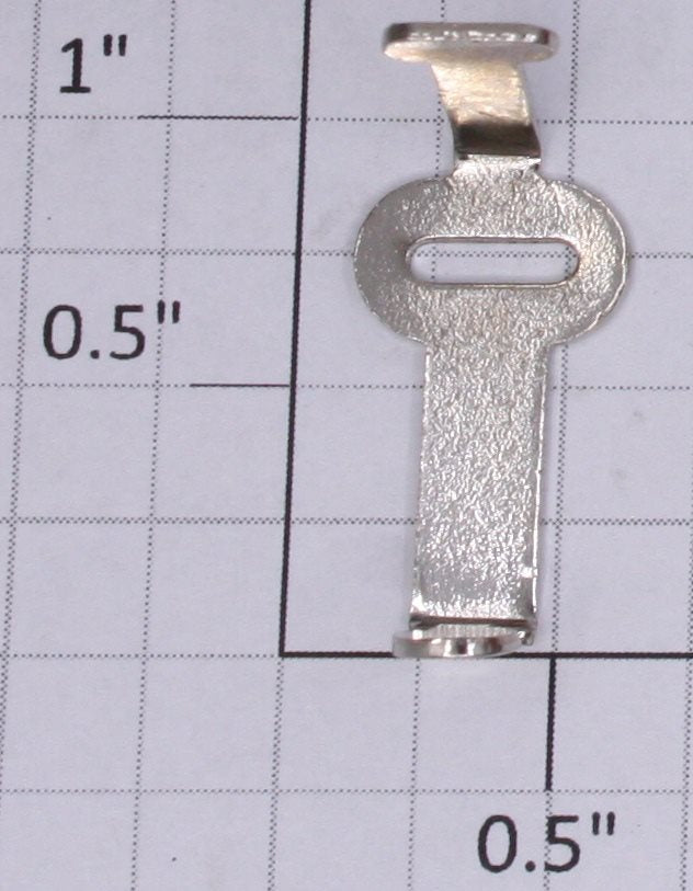 Lionel 2022-20 Nickel Long Hook / Short Shank Tender Coupler