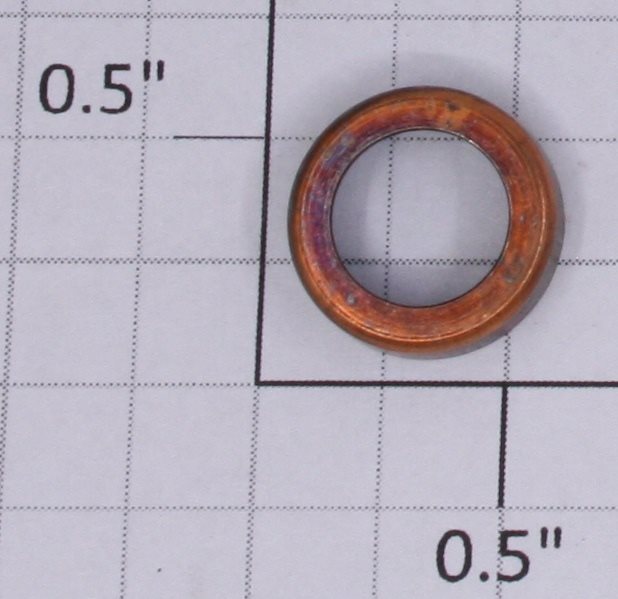 Lionel 260E-38C O Gauge Copper Boiler Front Headlight Bezel Trim Ring