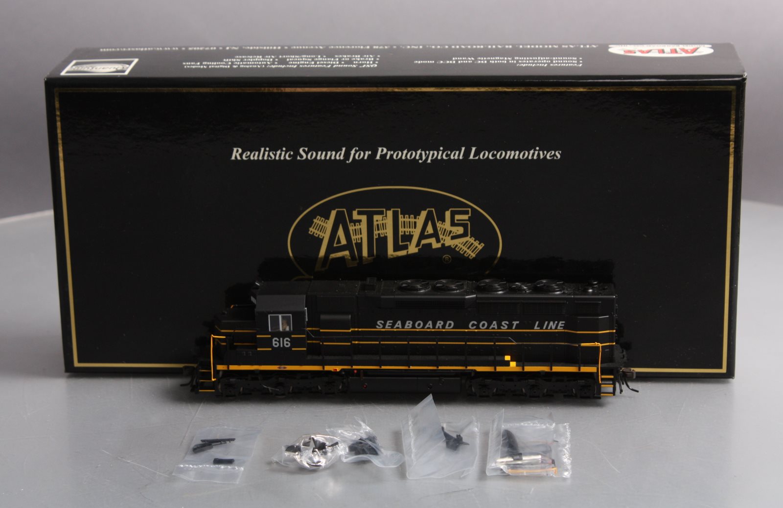 Atlas 10000285 HO SCL SDP35 Low Nose Diesel Locomotive #616 – Trainz