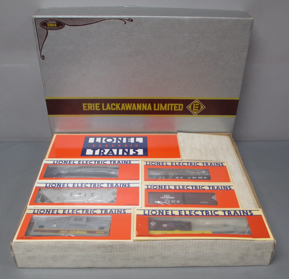 Lionel 6-1451 O Gauge Erie Lackawanna Limited Train Set MT/Box