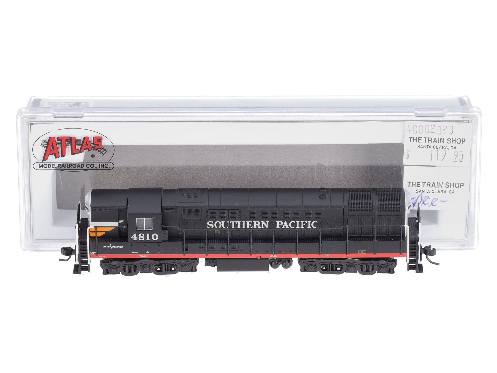 Atlas 40002828 N TRAIN MASTER Southern Pacific Diesel Locomotive