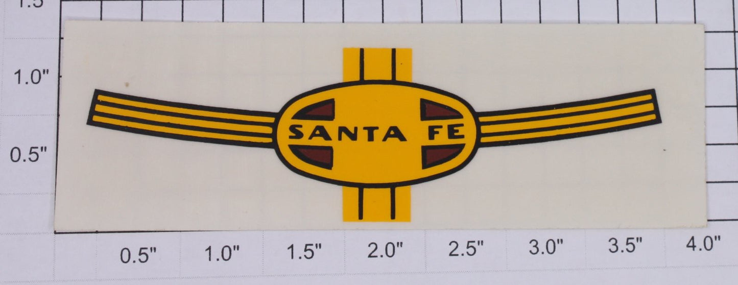 Lionel 2333-28 Santa Fe Sticker Nose Decal