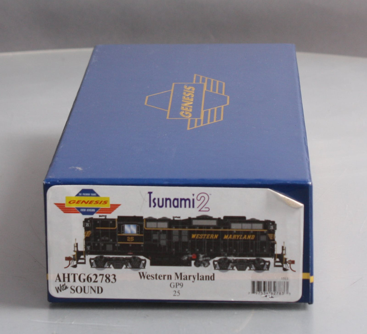 Athearn G62783 HO Scale Western Maryland GP9 Diesel Locomotive #25 w/ DCC/Sound