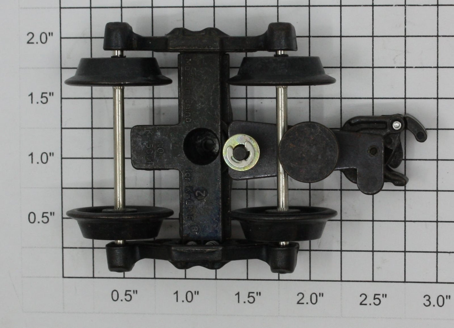 K-Line K5001 O Gauge Die-Cast Sprung Operating Coupler Truck w/ Metal Armature