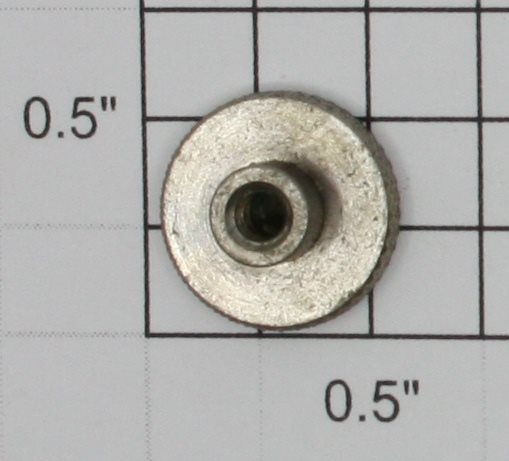 Lionel 5L-100 #6-32 Nickel Front Boiler Nut - Fits 5, 6, 7