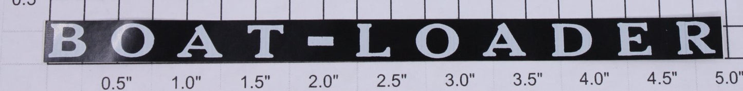 Lionel 6416-10 Black/White "Boat Loader" Sticker Decal