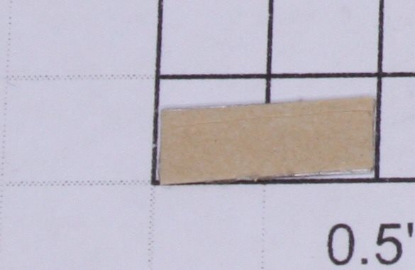 Lionel 1666E-10 "1666E" Nameplate Sticker Decal