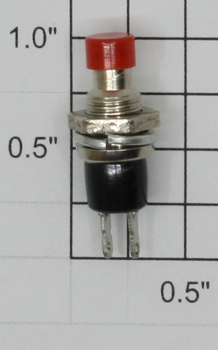 Lionel 21353-303 Red SPST Momentary Push Button Switch