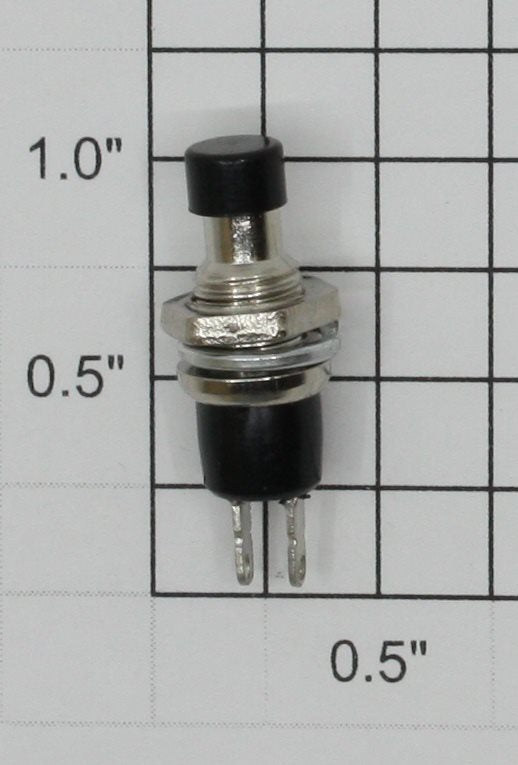 Lionel 21353-303 SPST Black Momentary Push Button Switch N.O.