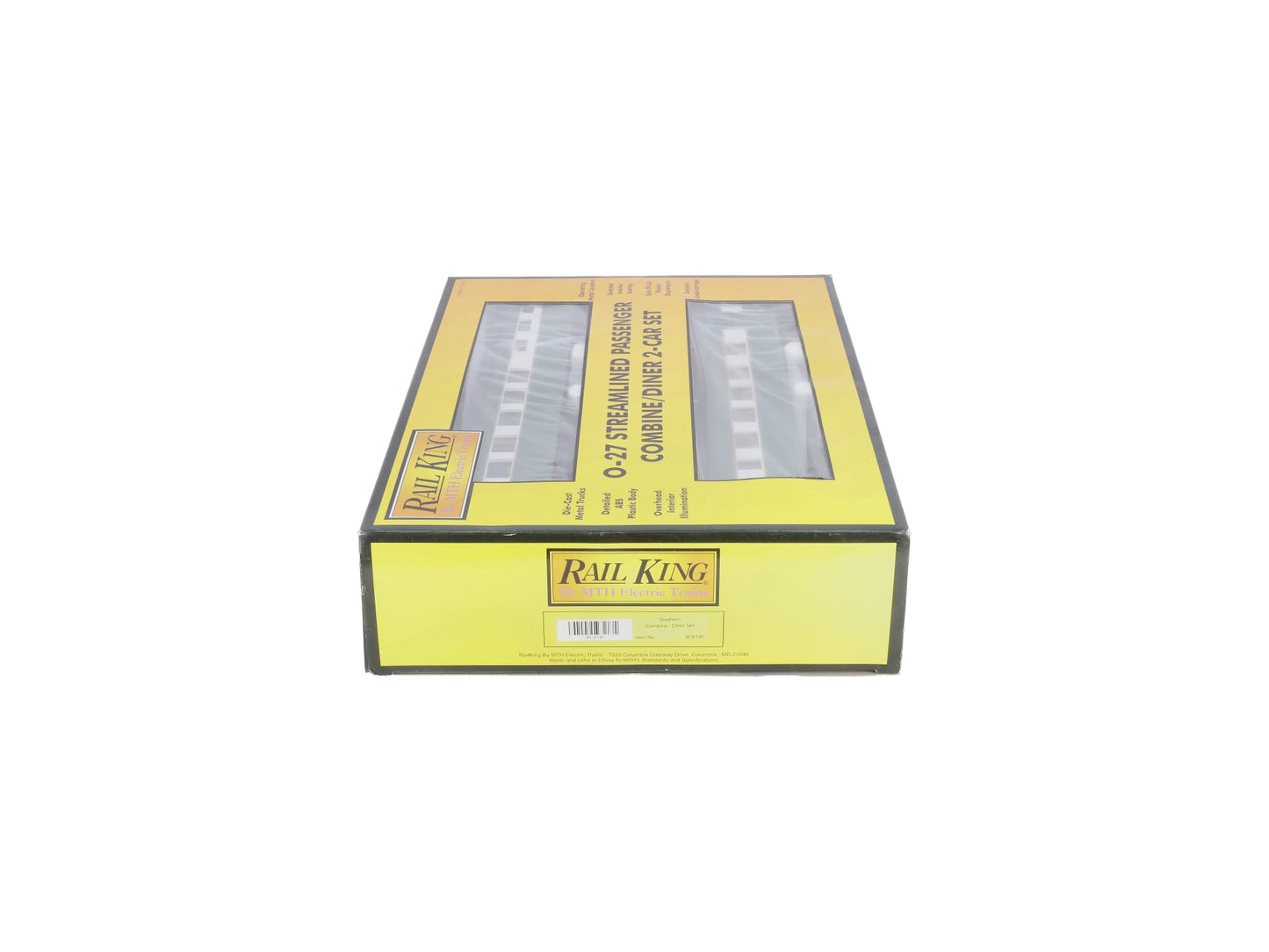 MTH 30-6130 O Southern Streamlined Combo/Diner Set #727/3309 NIB