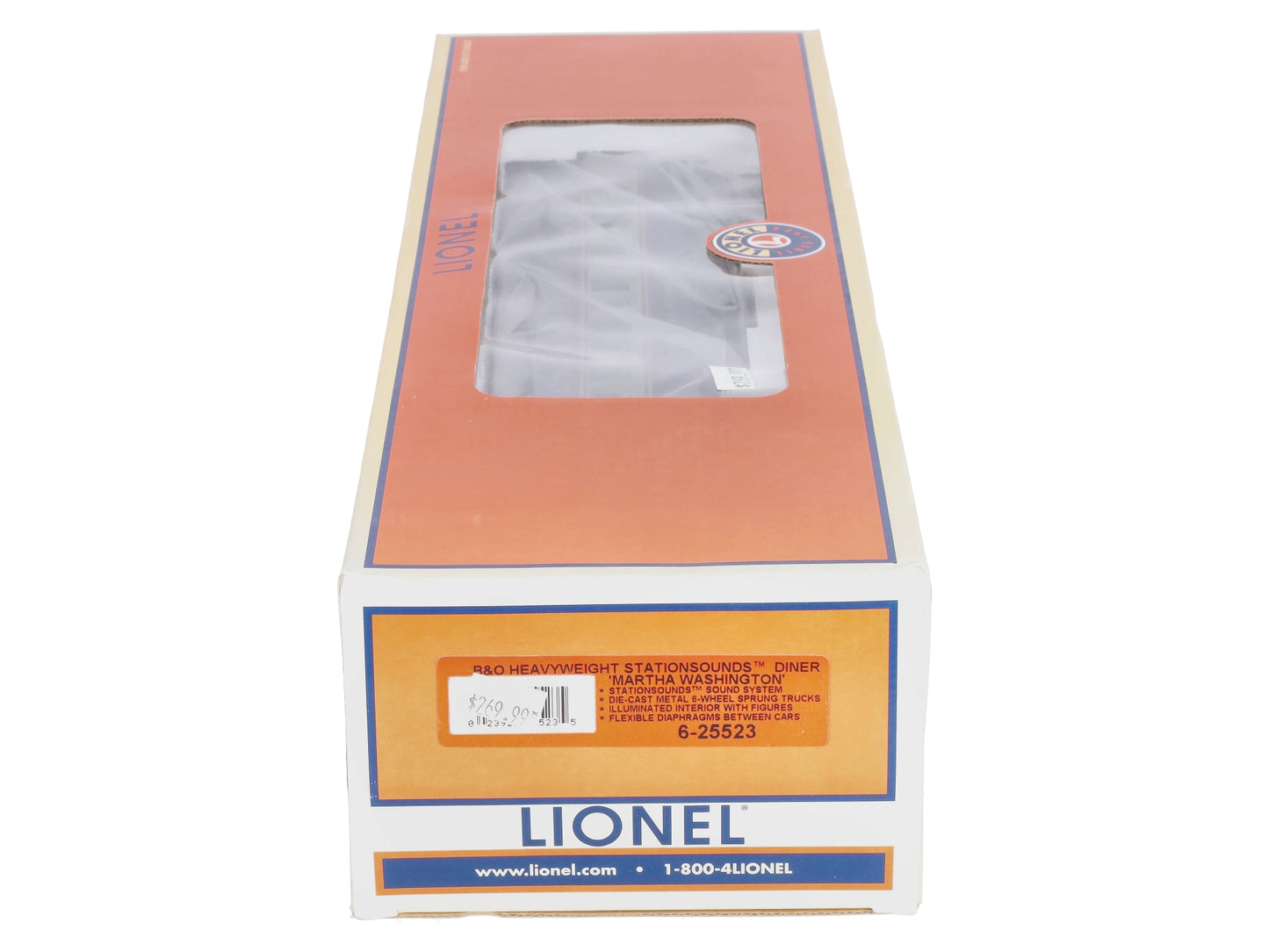 Lionel 6-25523 O B&O StationSounds Diner Car