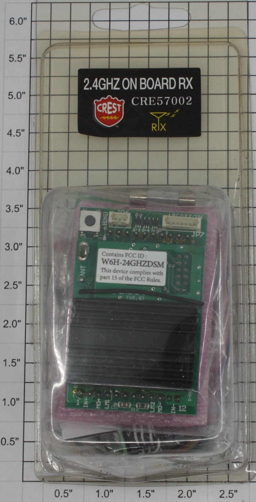 Aristo-Craft 57002 G 2.4GHZ On Board RX Receiver PCB Circuit Board