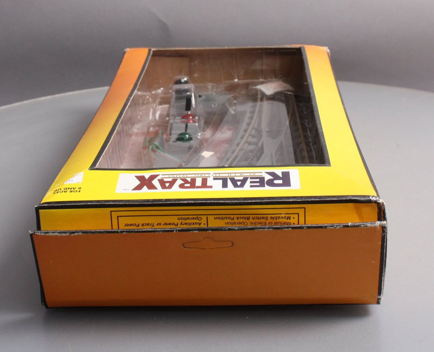 MTH 40-1020 O72 RealTrax Nickel Silver Right Hand Remote Switch Turnout
