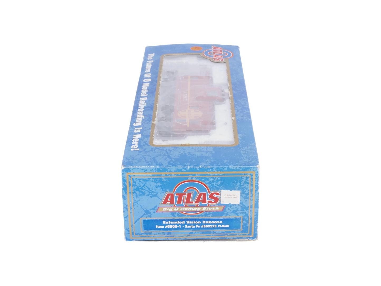 Atlas 6605-1 Santa Fe Caboose #999539 (3 Rail) NIB