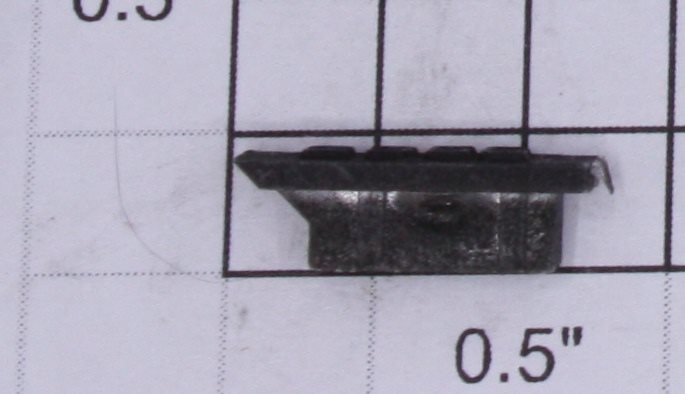Lionel 2356-8 Right Hand Black Painted Raised Number Marker Lens/Number Board